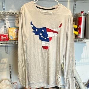 Barely Worn! Men’s Under Armour “Rock” L/S T-Shirt, SZ: Large